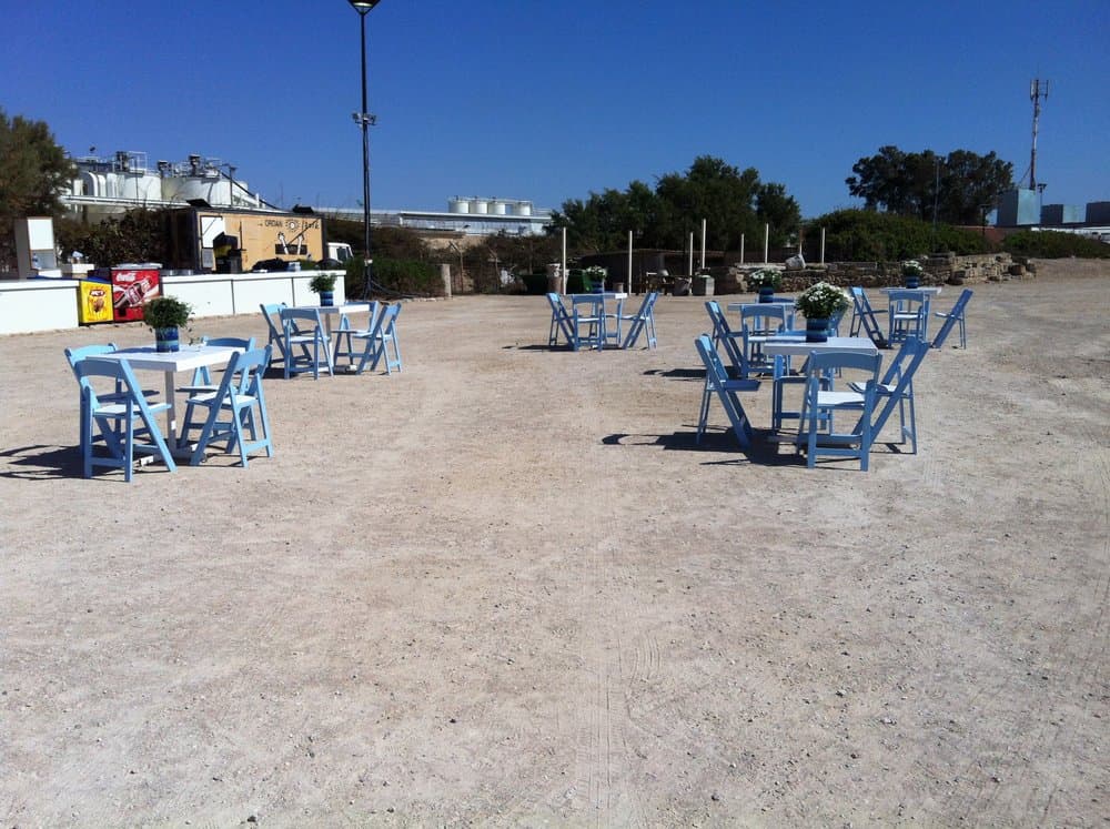 קירור לאירוע בשרון — מאוורר תעשייתי, מיזוג נייד ותא קירור